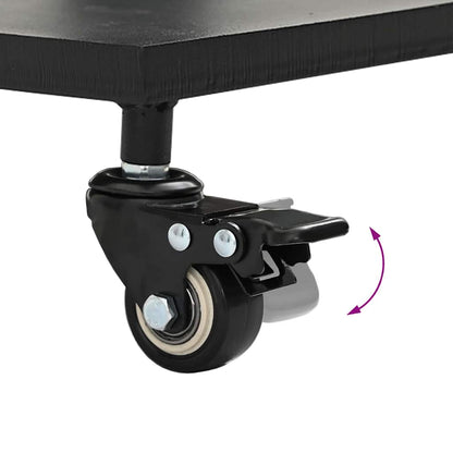 vidaXL Parasol Base Black 45 x 45 x 31.5 cm