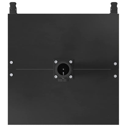 vidaXL Parasol Base Black 45 x 45 x 31.5 cm