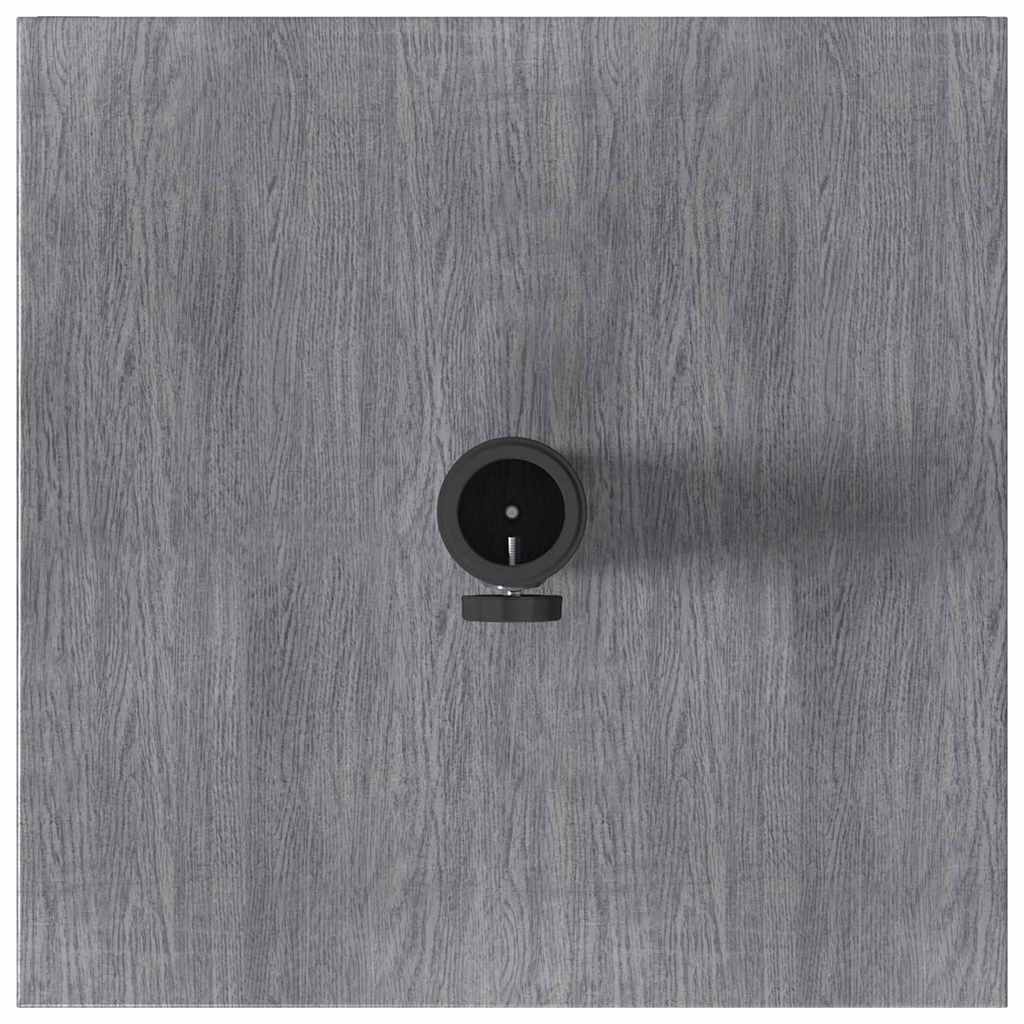 vidaXL Parasol Base Dark Grey Wood look 45 x 45 x 31.5 cm
