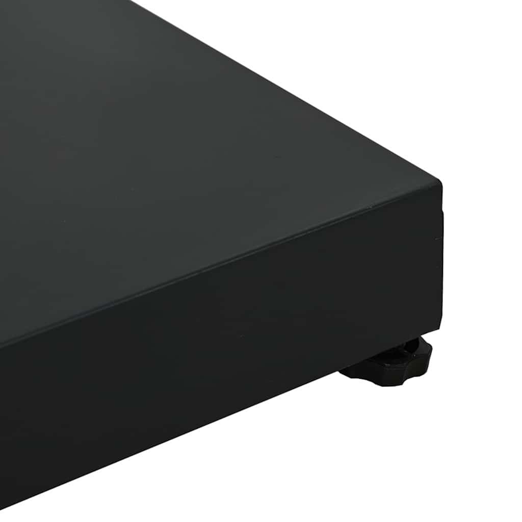 vidaXL Parasol Base Black 45 x 45 x 31.5 cm