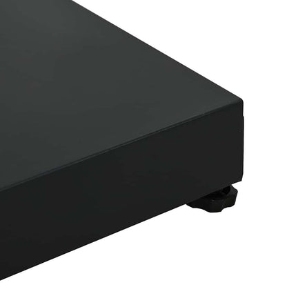 vidaXL Parasol Base Black 45 x 45 x 31.5 cm