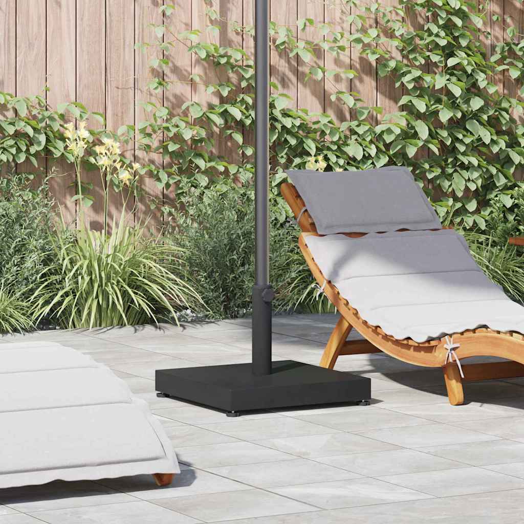 vidaXL Parasol Base Black 45 x 45 x 31.5 cm