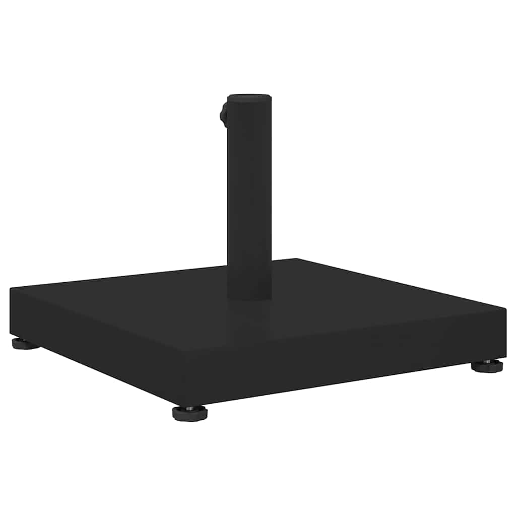 vidaXL Parasol Base Black 45 x 45 x 31.5 cm
