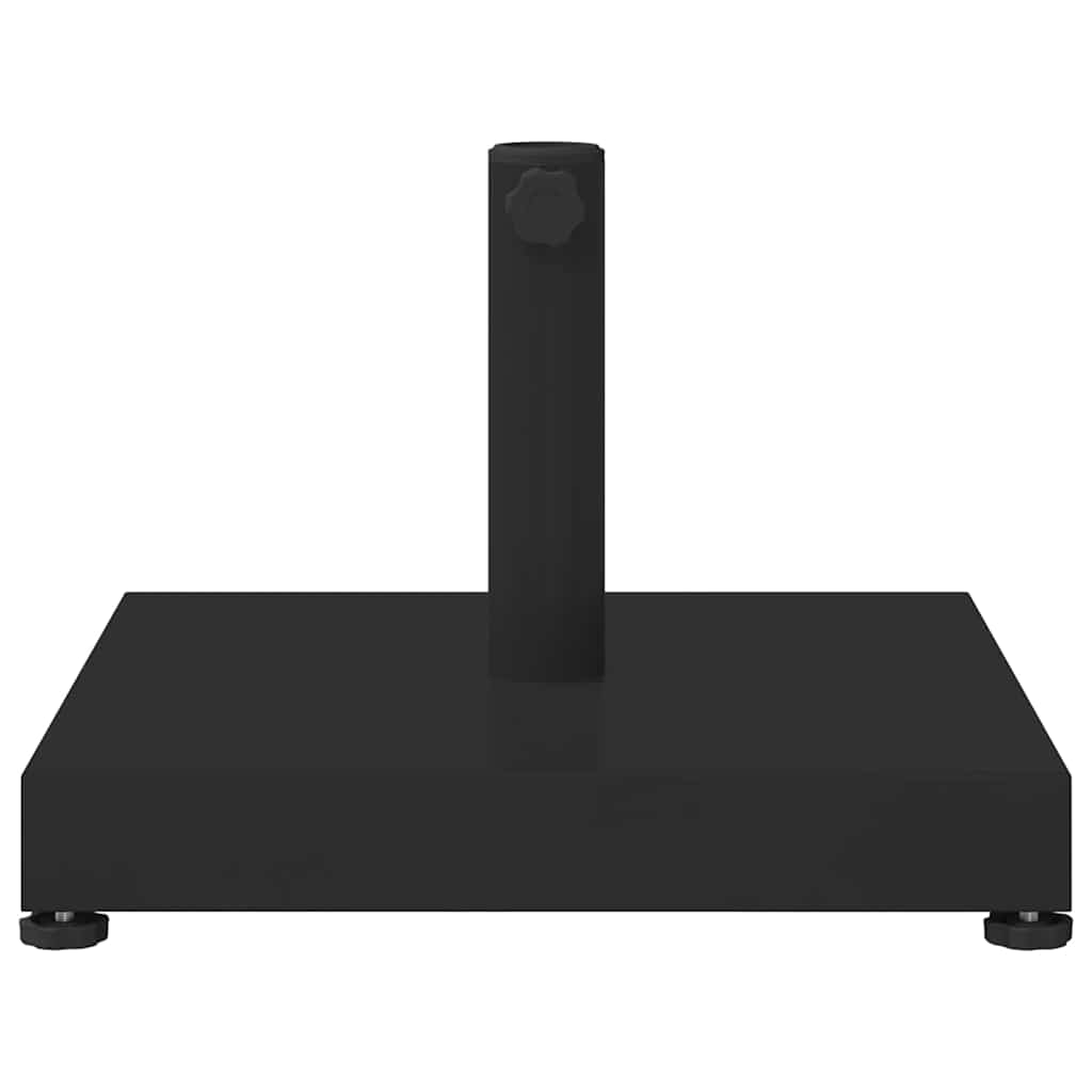 vidaXL Parasol Base Black 45 x 45 x 31.5 cm