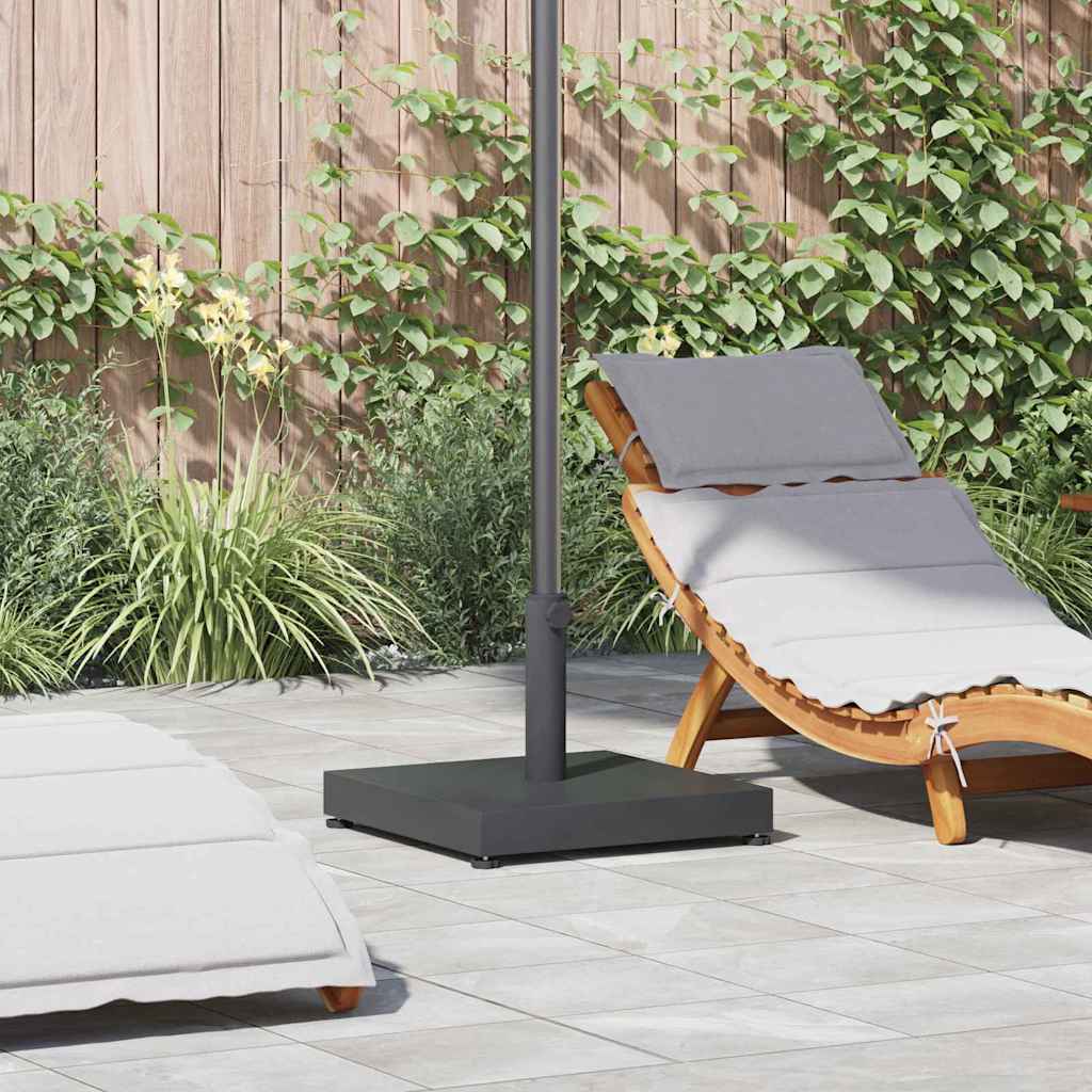 vidaXL Parasol Base Dark Grey 45 x 45 x 31.5 cm