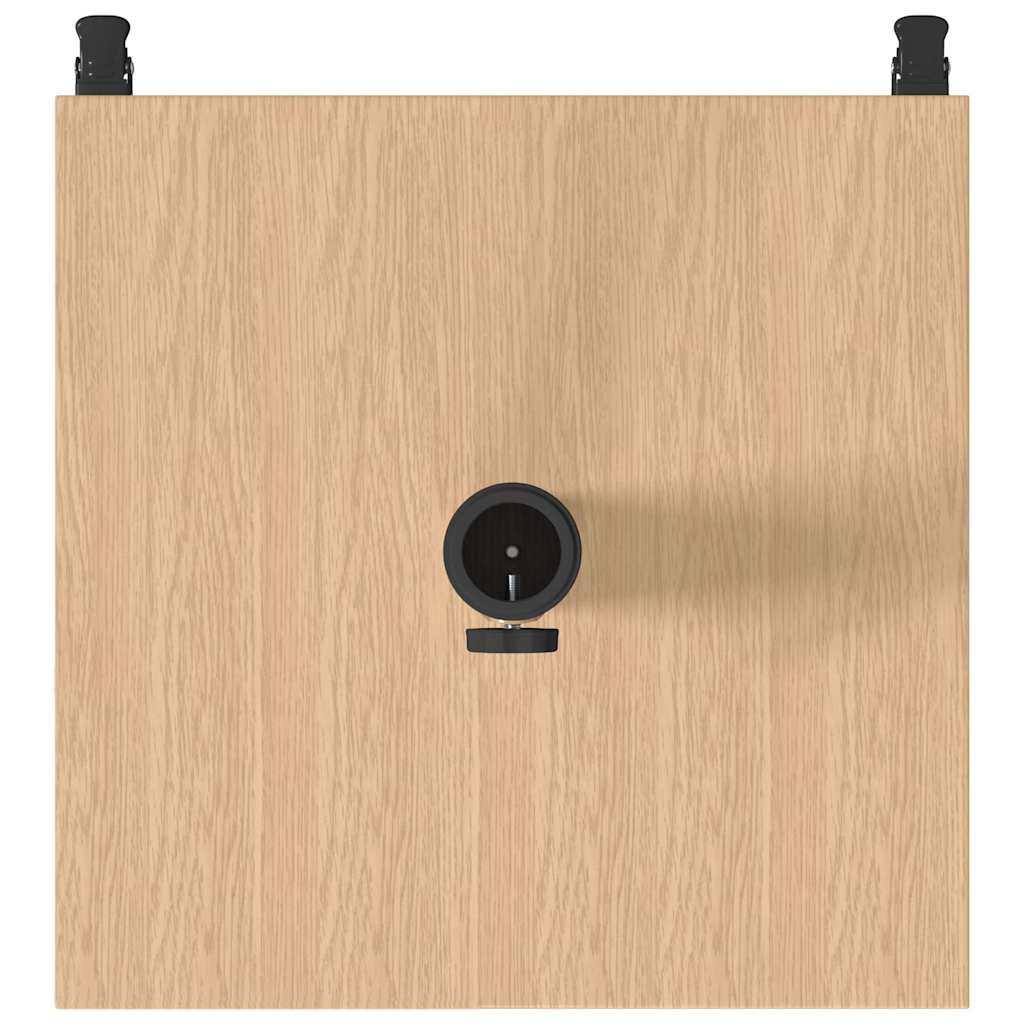 vidaXL Parasol Base Light Wood 45 x 45 x 31.5 cm