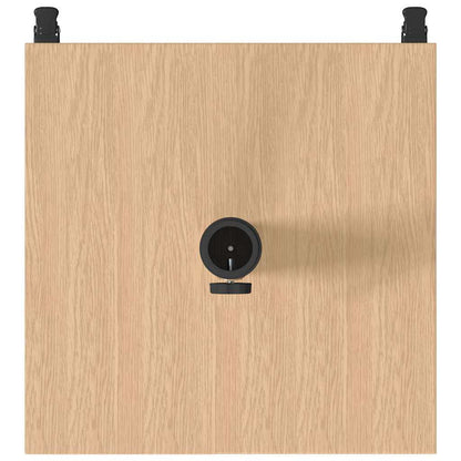 vidaXL Parasol Base Light Wood 45 x 45 x 31.5 cm