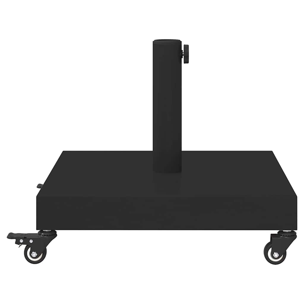 vidaXL Parasol Base Black 45 x 45 x 31.5 cm