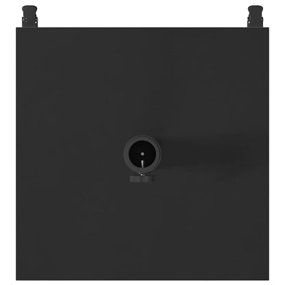 vidaXL Parasol Base Black 45 x 45 x 31.5 cm