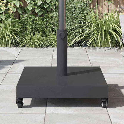 vidaXL Parasol Base Dark Grey 45 x 45 x 31.5 cm
