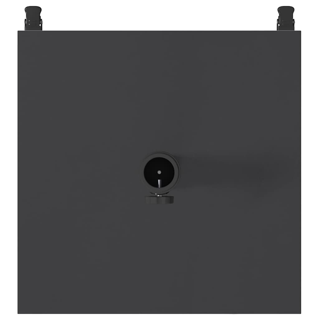 vidaXL Parasol Base Dark Grey 45 x 45 x 31.5 cm
