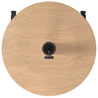 vidaXL Parasol Base Light Wood 48 x 48 x 32 cm