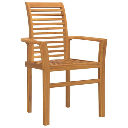 vidaXL Garden Dining Set 5 pcs Brown Solid Teak Wood