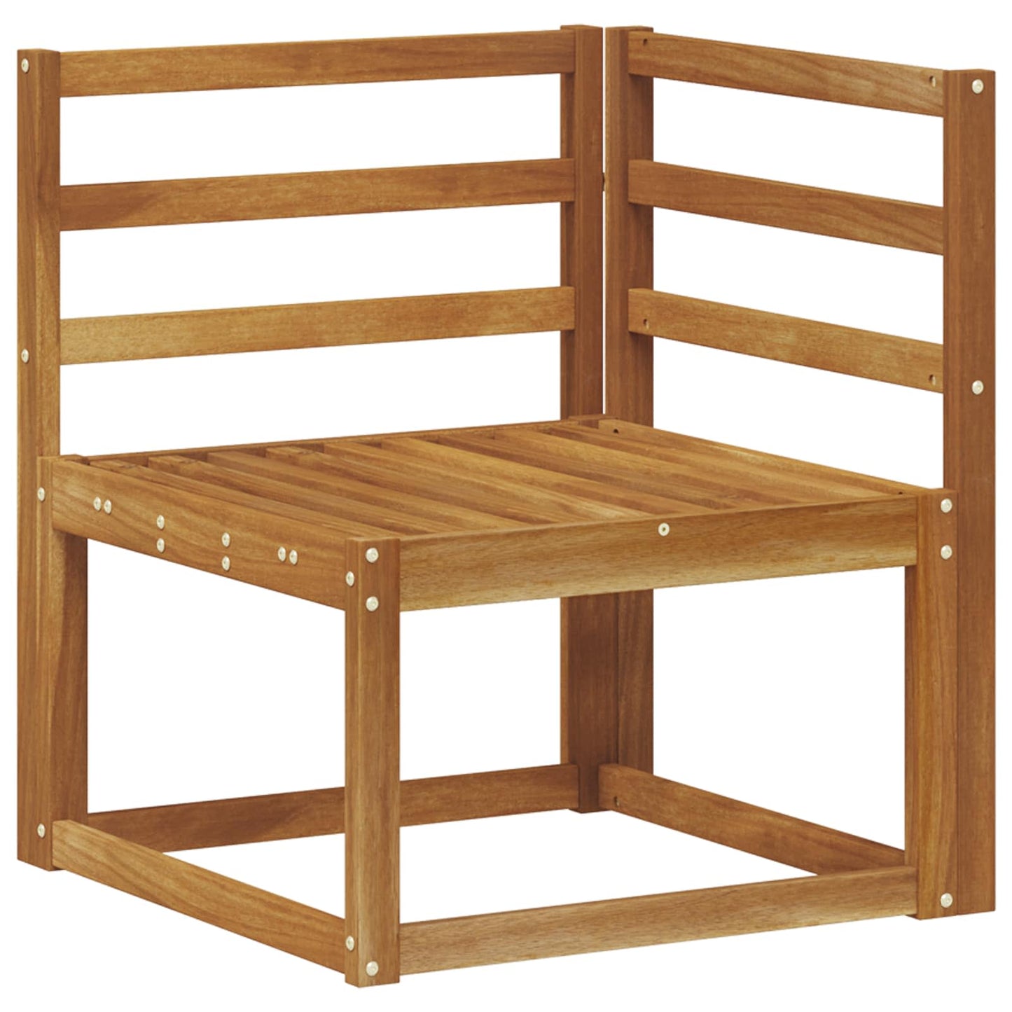 vidaXL Outdoor Sofa Set 5 pcs Natural Solid Acacia Wood
