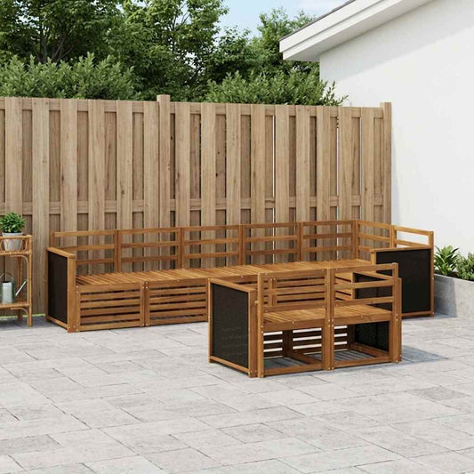 vidaXL Outdoor Sofa Set 7 pcs