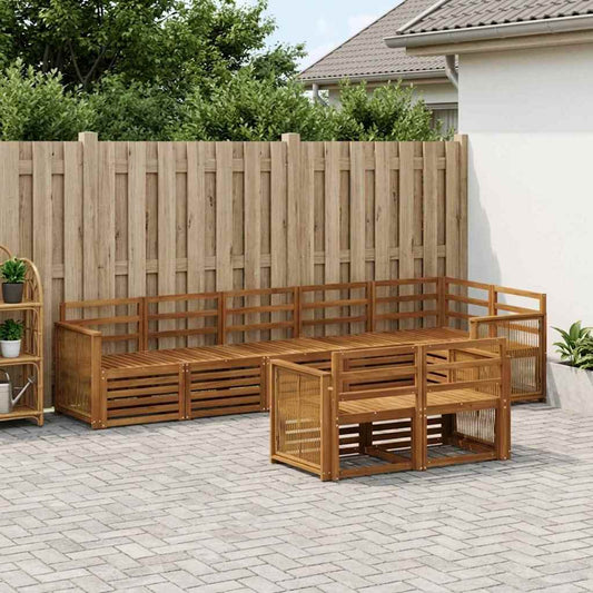 vidaXL Outdoor Sofa Set 7 pcs