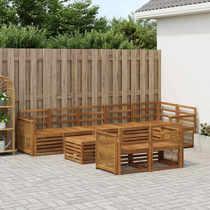 vidaXL Sofa Sets Solid Acacia Wood