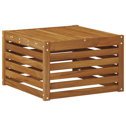 vidaXL Outdoor Sofa Set 7 pcs Natural Solid Acacia Wood