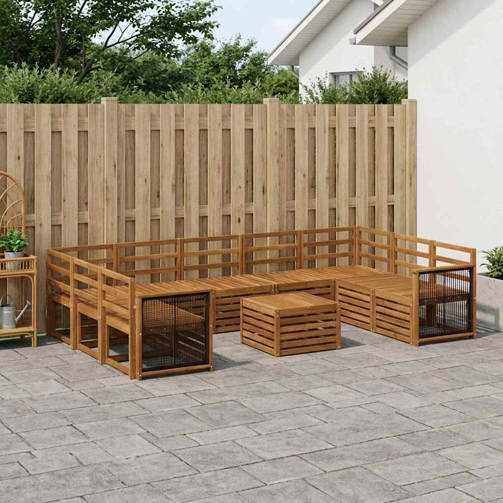 vidaXL Sofa Sets Solid Acacia Wood