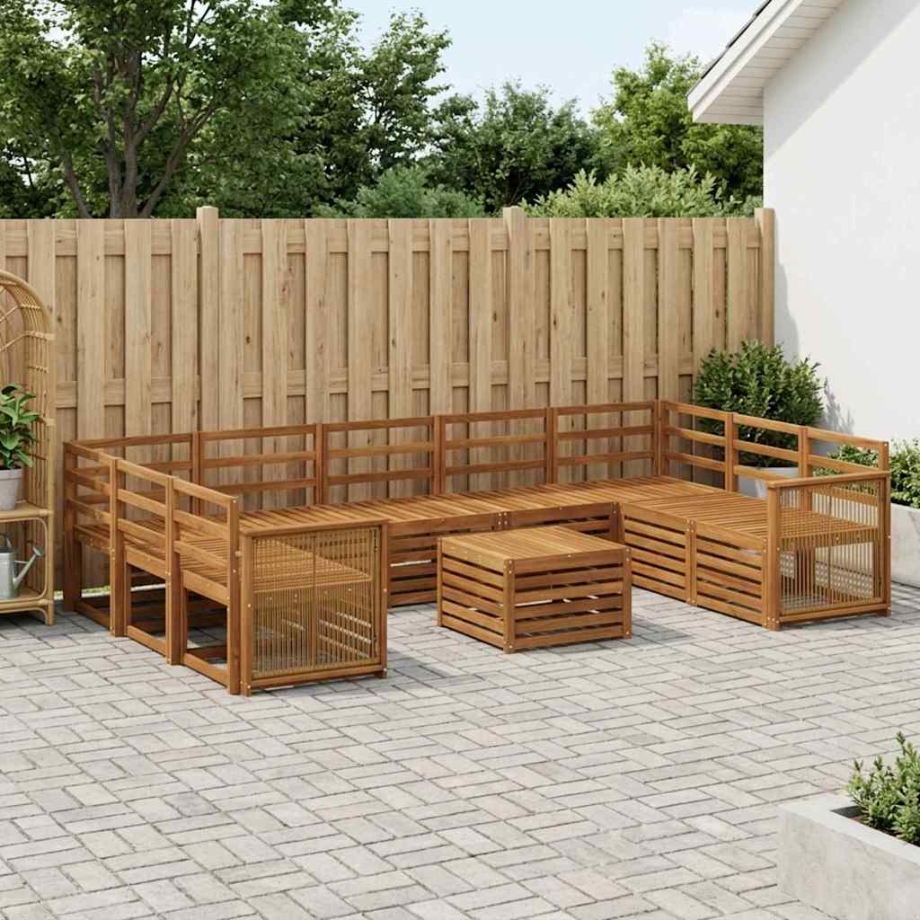 vidaXL Sofa Sets Solid Acacia Wood