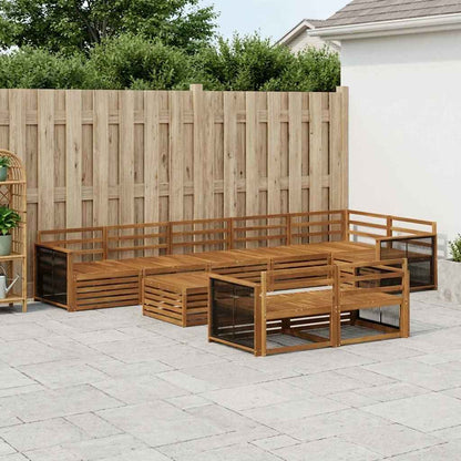 vidaXL Outdoor Sofa Set 9 pcs
