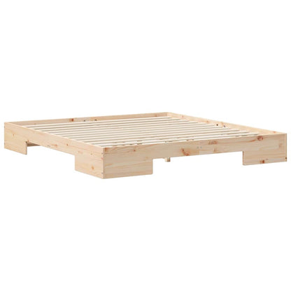 vidaXL Bed Frame Brown 180 x 200 cm