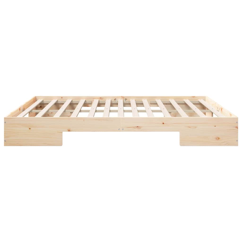 vidaXL Bed Frame Brown 180 x 200 cm