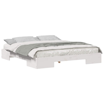 vidaXL Bed Frame White 180 x 200 cm