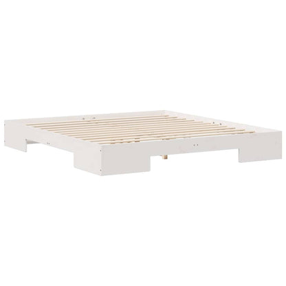 vidaXL Bed Frame White 180 x 200 cm