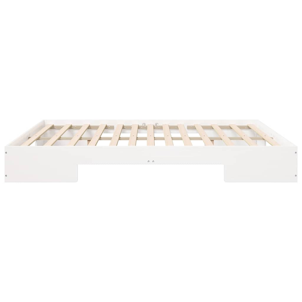 vidaXL Bed Frame White 180 x 200 cm