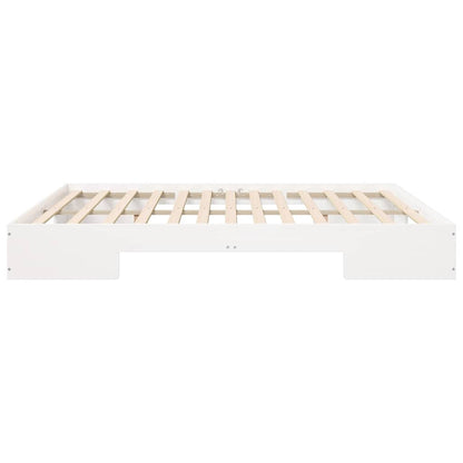 vidaXL Bed Frame White 180 x 200 cm