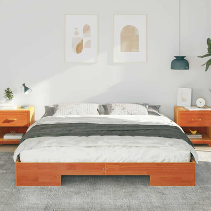 vidaXL Bed Frame Brown 180 x 200 cm