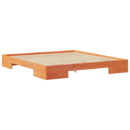 vidaXL Bed Frame Brown 180 x 200 cm