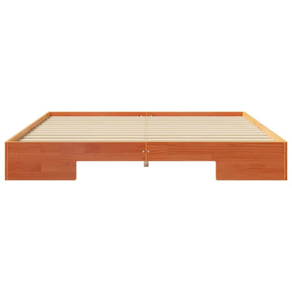vidaXL Bed Frame Brown 180 x 200 cm