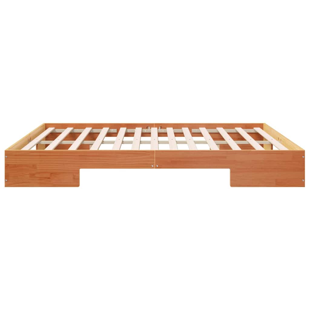 vidaXL Bed Frame Brown 180 x 200 cm