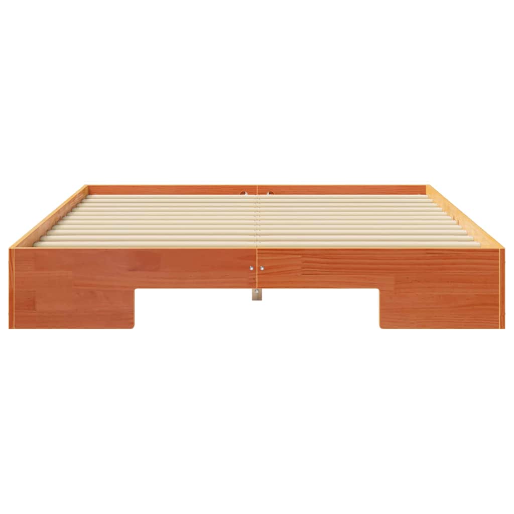 vidaXL Bed Frame Brown 160 x 200 cm