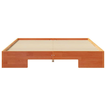 vidaXL Bed Frame Brown 160 x 200 cm