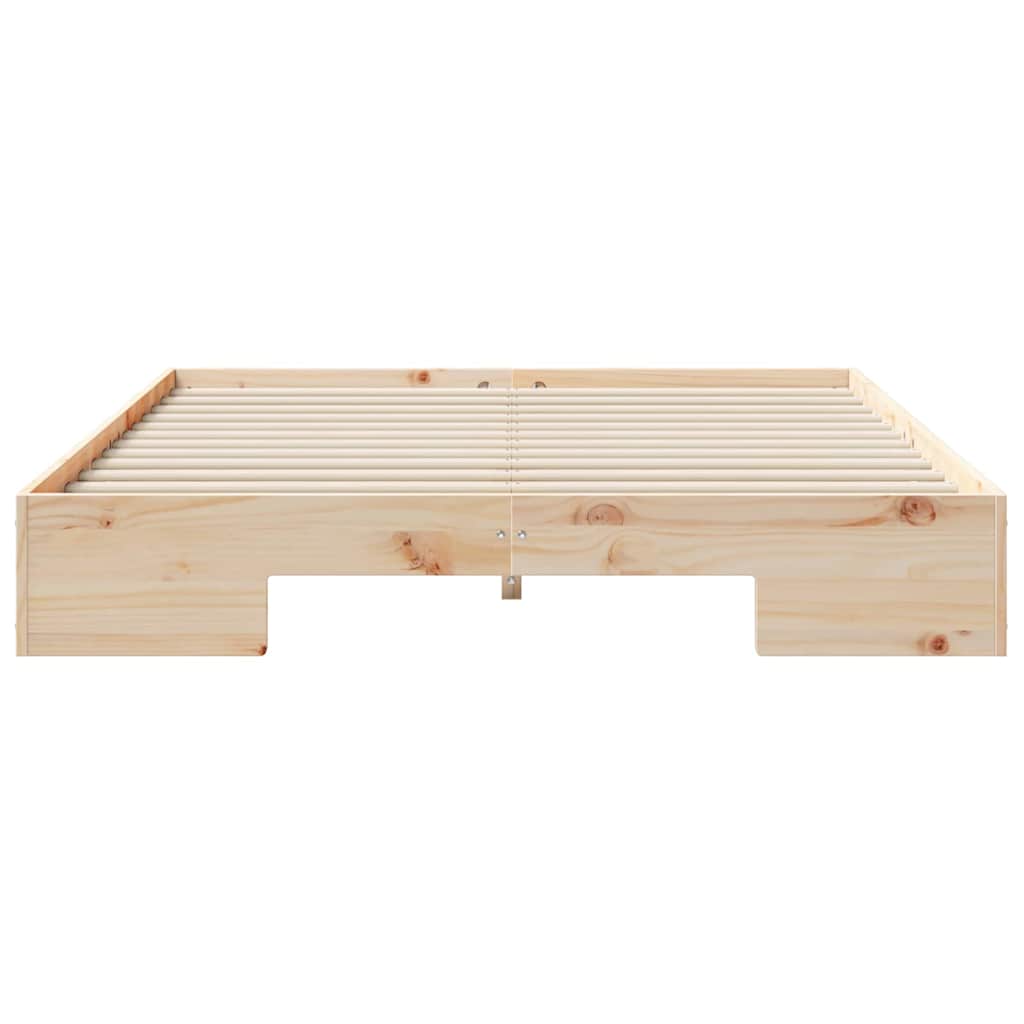 vidaXL Bed Frame Brown 150 x 200 cm