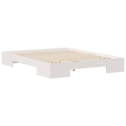 vidaXL Bed Frame White 150 x 200 cm