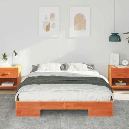 vidaXL Bed Frame Brown 150 x 200 cm