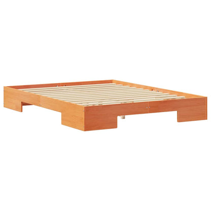 vidaXL Bed Frame Brown 150 x 200 cm