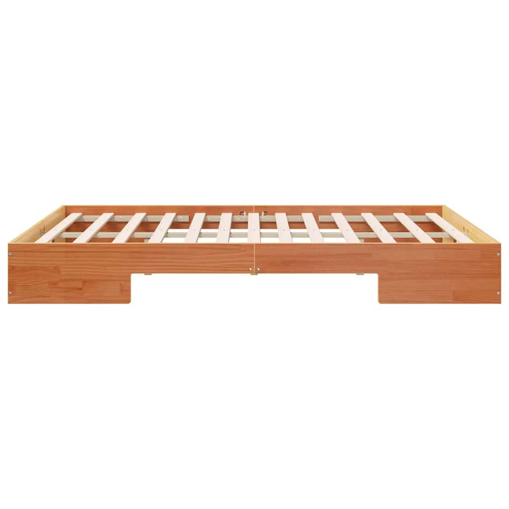 vidaXL Bed Frame Brown 150 x 200 cm