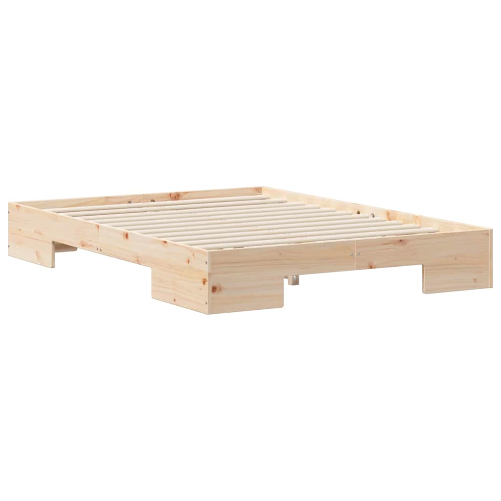vidaXL Bed Frame Brown 120 x 190 cm