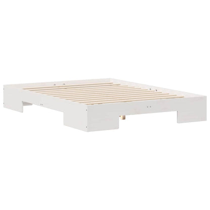vidaXL Bed Frame White 120 x 190 cm