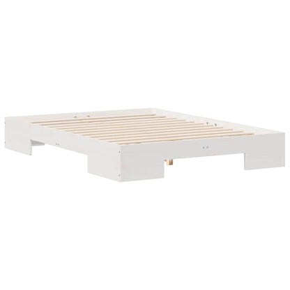vidaXL Bed Frame White 120 x 190 cm