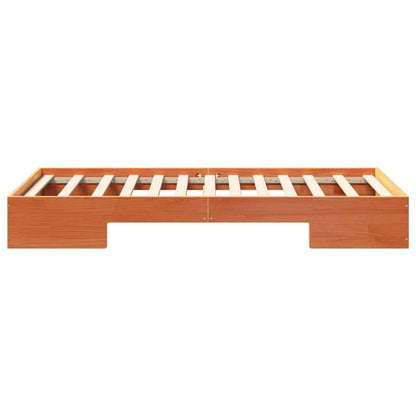 vidaXL Bed Frame Brown 100 x 200 cm
