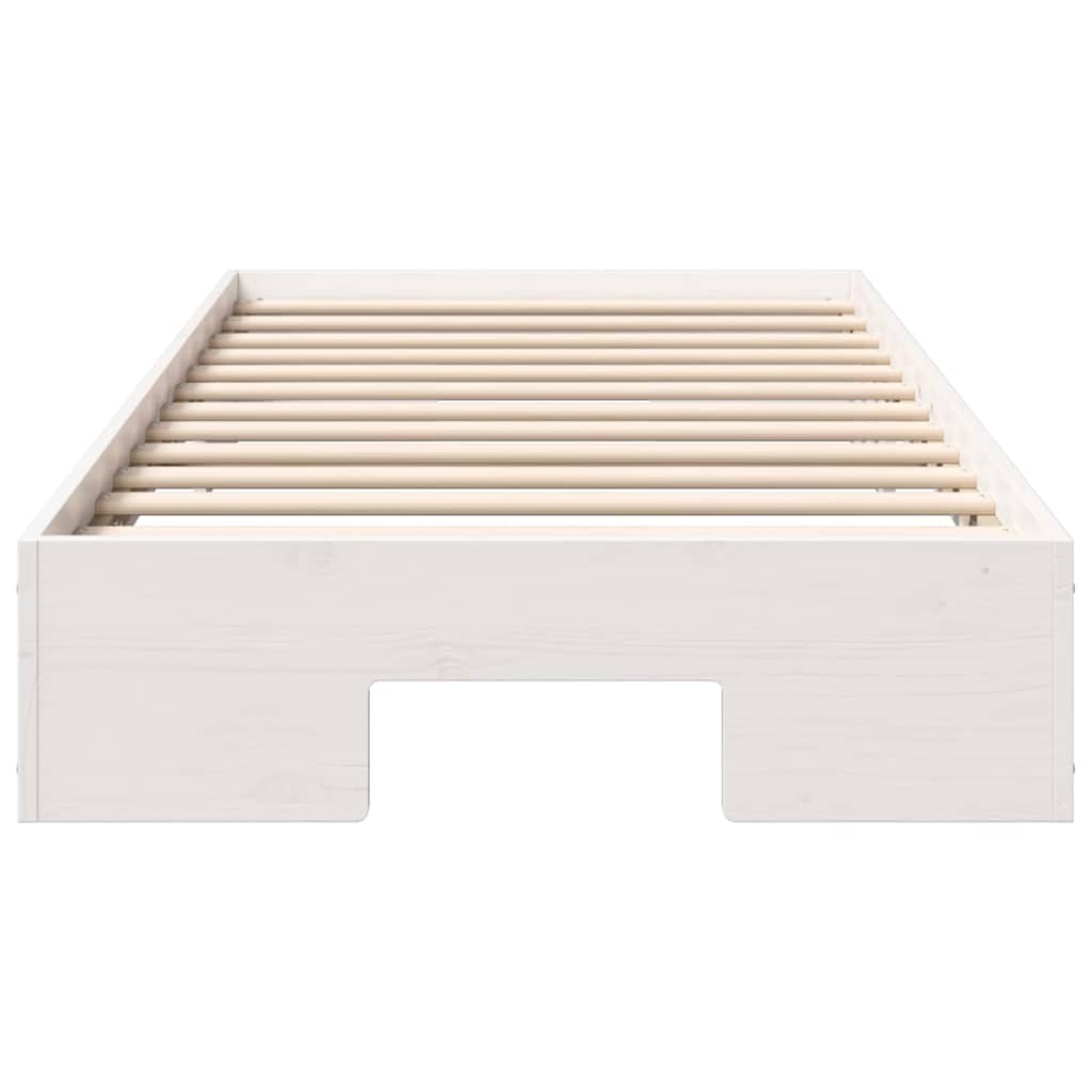 vidaXL Bed Frame White 80 x 200 cm
