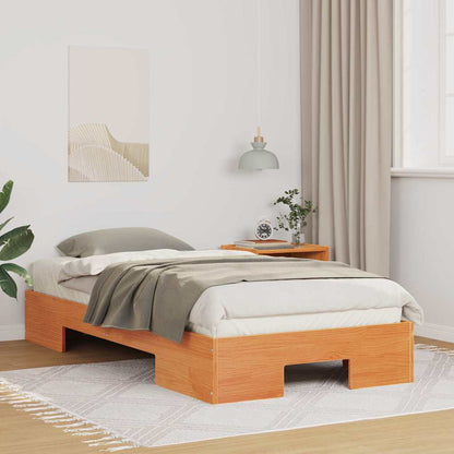 vidaXL Bed Frame Brown 80 x 200 cm