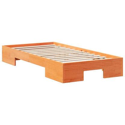 vidaXL Bed Frame Brown 90 x 190 cm