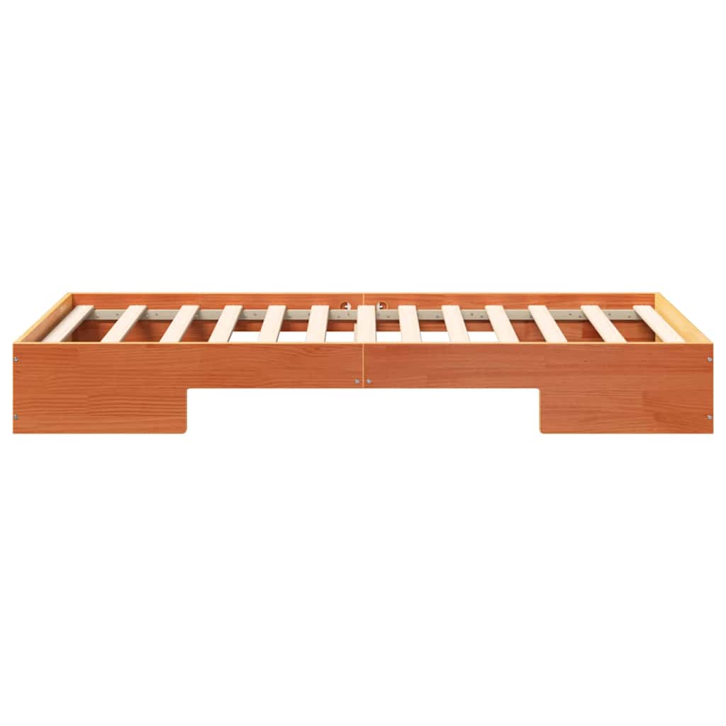 vidaXL Bed Frame Brown 90 x 190 cm